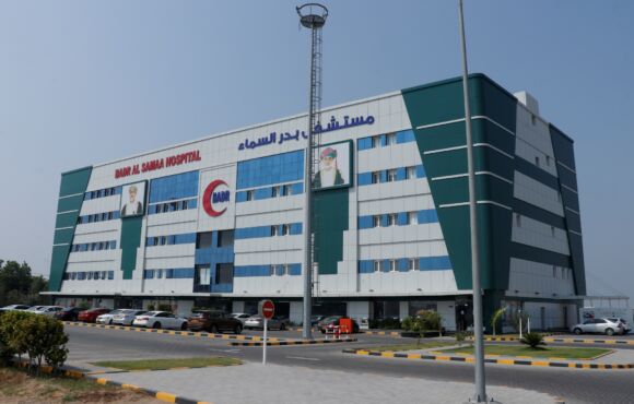Construction of Badr Al Samaa Hospital at Sohar